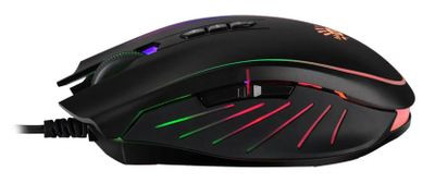 Мышь A4TECH Bloody Q81 Curve, игровая, оптическая, проводная, USB, черный