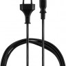 Кабель питания Buro BU-PCAB-1.8-2PIN, IEC C7 (2-pin) - Евровилка, 1.8м