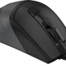 Мышь A4TECH Fstyler FM45S Air, оптическая, проводная, USB, серый [fm45s air usb (stone grey)]