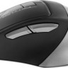 Мышь A4TECH Fstyler FG35, оптическая, беспроводная, USB, серый и черный [fg35 grey]