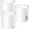 Бесшовный Mesh роутер TP-LINK Deco X1500, AX1500, белый, 3 шт. в комплекте [deco x1500(3-pack)]