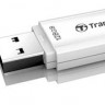 Флешка USB Transcend Jetflash 730 128ГБ, USB3.0, белый [ts128gjf730]