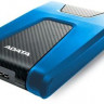 Внешний диск HDD A-Data DashDrive Durable HD650, 2ТБ, синий [ahd650-2tu31-cbl]