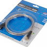 Кабель-удлинитель USB2.0 NingBo USB A(m) - USB A(f), GOLD , 1.8м, прозрачный