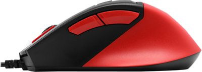 Мышь A4TECH Fstyler FM45S Air, оптическая, проводная, USB, красный и черный [fm45s air usb (sports red)]