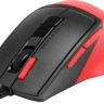 Мышь A4TECH Fstyler FM45S Air, оптическая, проводная, USB, красный и черный [fm45s air usb (sports red)]