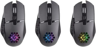 Мышь Defender Glory GM-514, игровая, оптическая, беспроводная, USB, черный [52514]