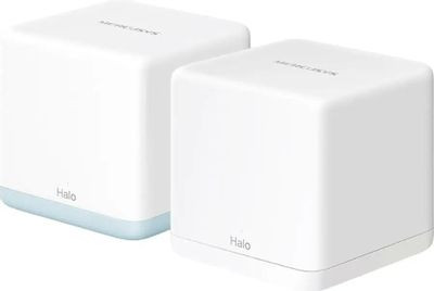 Бесшовный Mesh роутер MERCUSYS Halo H32G(2-pack), AC1200, белый, 2 шт. в комплекте