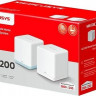 Бесшовный Mesh роутер MERCUSYS Halo H32G(2-pack), AC1200, белый, 2 шт. в комплекте
