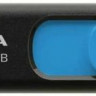 Флешка USB A-Data DashDrive UV128 512ГБ, USB3.0, черный и синий [auv128-512g-rbe]
