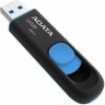 Флешка USB A-Data DashDrive UV128 512ГБ, USB3.0, черный и синий [auv128-512g-rbe]