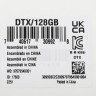 Флешка USB Kingston DataTraveler Exodia 128ГБ, USB3.2, черный и желтый [dtx/128gb]