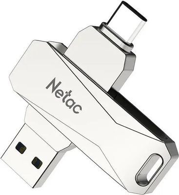 Флешка USB NETAC U782C 64ГБ, USB3.0, серый [nt03u782c-064g-30pn]