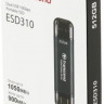 Внешний диск SSD Transcend TS512GESD310C, 512ГБ, серый