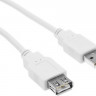 Кабель-удлинитель USB2.0 NingBo USB A(m) - USB A(f), ферритовый фильтр , 1.8м [usb2.0-am/af-1.8m-mg]