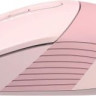 Мышь A4TECH Fstyler FB10CS, оптическая, беспроводная, USB, розовый [fb10cs usb baby pink]