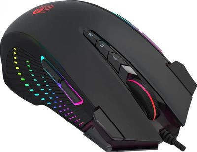Мышь A4TECH Bloody J90s, игровая, оптическая, проводная, USB, черный [j90s black activated]