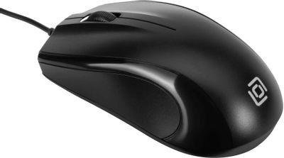 Мышь Oklick 185V2, оптическая, проводная, USB, черный [1185962]