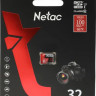 Карта памяти microSDHC UHS-I U1 NETAC P500 Extreme Pro 32 ГБ, 90 МБ/с, Class 10, NT02P500PRO-032G-S, 1 шт., без адаптера