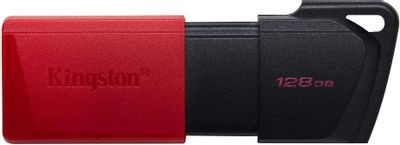 Флешка USB Kingston DataTraveler Exodia M 128ГБ, USB3.0, черный и черный [dtxm/128gb]