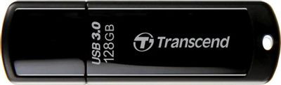 Флешка USB Transcend Jetflash 700 128ГБ, USB3.0, черный [ts128gjf700]