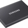 Внешний диск SSD Samsung T7 MU-PC1T0T/WW, 1ТБ, черный