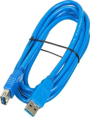 Кабель-удлинитель USB3.0 NingBo USB A(m) - USB A(f), 1.8м, блистер