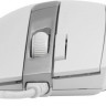 Мышь A4TECH Fstyler FM45S Air, оптическая, проводная, USB, белый и серебристый [fm45s air usb (silver white)]
