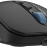 Мышь A4TECH Fstyler FB10CS, оптическая, беспроводная, USB, черный и синий [fb10cs usb ash blue]