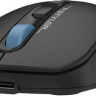 Мышь A4TECH Fstyler FB10CS, оптическая, беспроводная, USB, черный и синий [fb10cs usb ash blue]