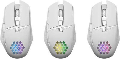 Мышь Defender Glory GM-514, игровая, оптическая, беспроводная, USB, белый [52513]