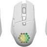 Мышь Defender Glory GM-514, игровая, оптическая, беспроводная, USB, белый [52513]