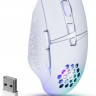 Мышь Defender Glory GM-514, игровая, оптическая, беспроводная, USB, белый [52513]
