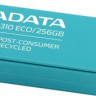 Флешка USB A-Data UC310E 256ГБ, USB3.2, зеленый [uc310e-256g-rgn]