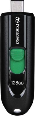 Флешка USB (Type-C) Transcend Jetflash 790С 128ГБ, USB3.0, черный [ts128gjf790c]