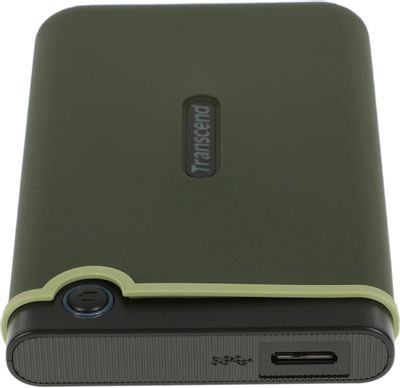 Внешний диск HDD Transcend StoreJet 25M3 TS1TSJ25M3G, 1ТБ, зеленый