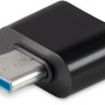 Адаптер Buro BU-USB2-AF-CM, USB A(f) - USB Type-C (m), черный