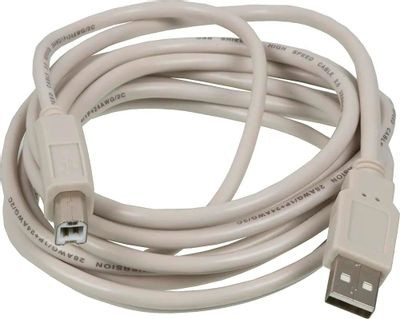 Кабель USB2.0 NingBo USB A(m) - USB B(m), 3м, блистер [usb2.0-am-bm-3-br]