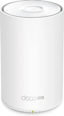 Бесшовный Mesh роутер TP-LINK Deco X10-4G, AX1500, белый [deco x10-4g(1-pack)]