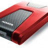 Внешний диск HDD A-Data DashDrive Durable HD650, 1ТБ, красный [ahd650-1tu31-crd]