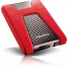 Внешний диск HDD A-Data DashDrive Durable HD650, 1ТБ, красный [ahd650-1tu31-crd]
