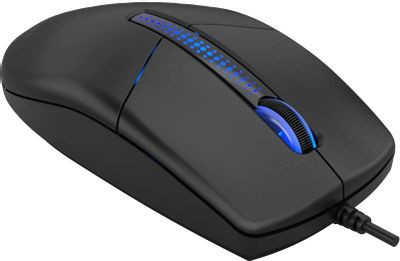 Мышь A4TECH N-530S, оптическая, проводная, USB, черный
