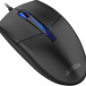 Мышь A4TECH N-530S, оптическая, проводная, USB, черный