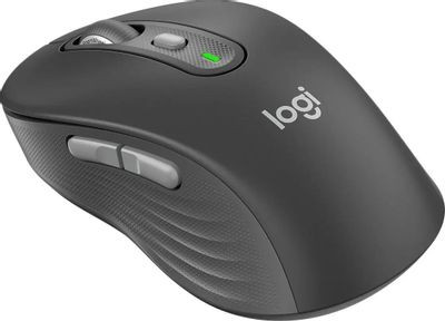 Мышь Logitech M750, оптическая, беспроводная, USB, графитовый [910-006269]