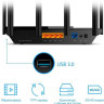 Wi-Fi роутер TP-LINK Archer AX5400, AX5400, черный