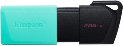 Флешка USB Kingston DataTraveler Exodia M 256ГБ, USB3.0, черный и зеленый [dtxm/256gb]