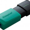 Флешка USB Kingston DataTraveler Exodia M 256ГБ, USB3.0, черный и зеленый [dtxm/256gb]