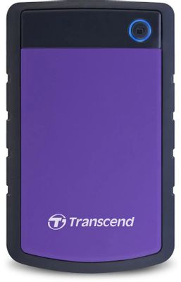 Внешний диск HDD Transcend StoreJet 25H3P TS2TSJ25H3P, 2ТБ, фиолетовый