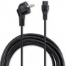 Кабель питания Buro IEC C5 (3-pin) - Евровилка, 3м [bu-pcab-3-3pin]