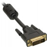 Кабель DVI NingBo DVI-D (m) - HDMI (m), GOLD , ферритовый фильтр , 5м